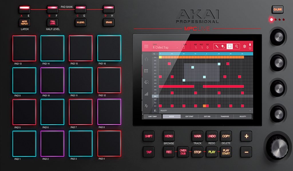 Akai MPC Live Music Production Workstation Live Preview www.HustleTV.tv