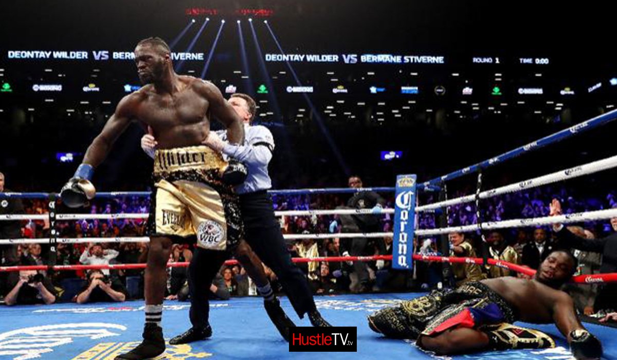 Deontay Wilder destroyed Bermane Stiverne By KO www.HustleTV.tv DJ Hustle Hustle Actor