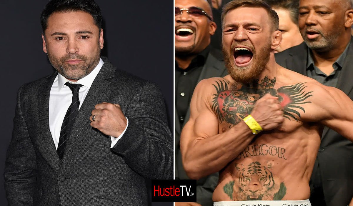 Oscar De La Hoya Says He Will Knock Out Conor McGregor In Round Two DJ Hustle www.HustleTV.tv