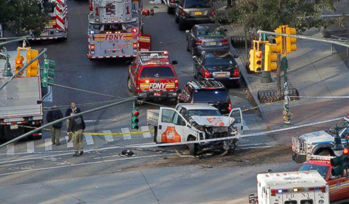 Truck Plows Into People In New York City 8 Dead www.HustleTV.tv DJ Hustle