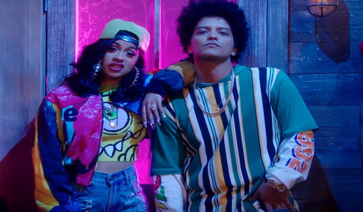 Bruno Mars Cardi B Finesse Flies to No 3 www.HustleTV.tv Hustle