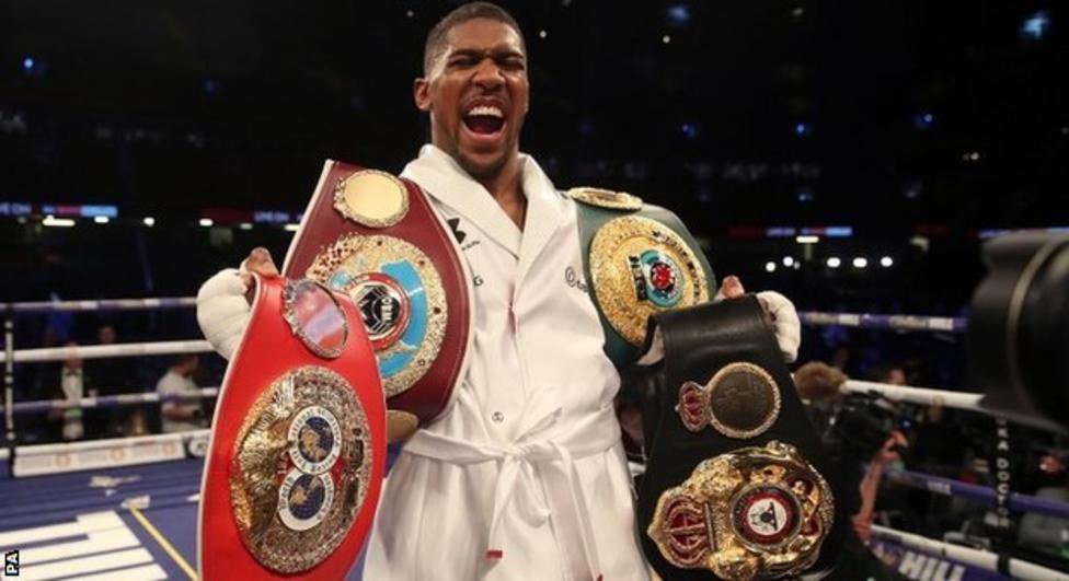 HustleTV.tv-Anthony Joshua Defeats Joseph Parker For WBO world heavyweight Title DJ Hustle Hustle