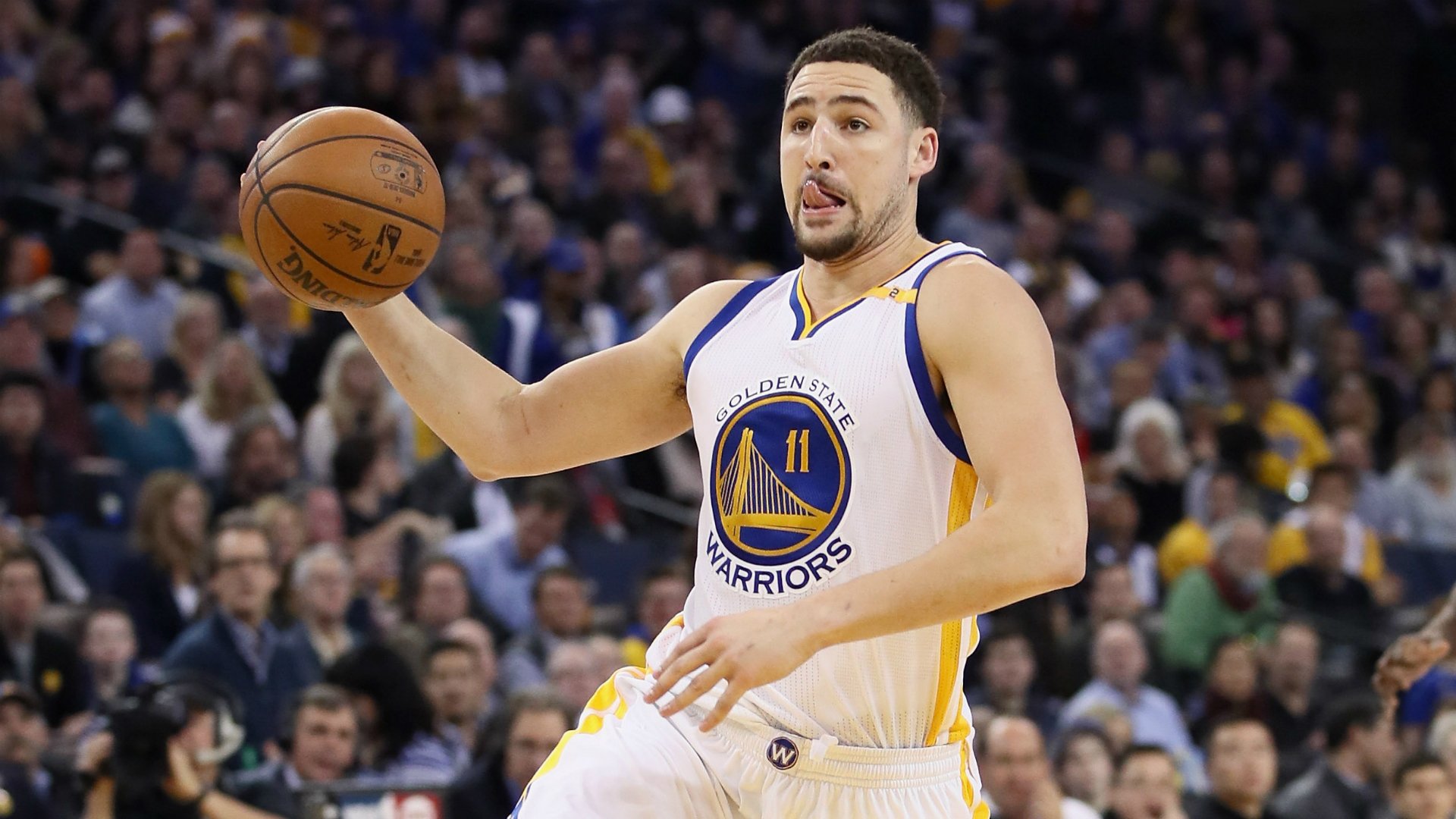 HustleTV.tv-Klay Thompson Warriors Star Lets His Play Do The Talking