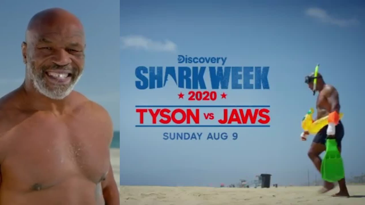 HustleTV Mike Tyson appears on the kick off of ‘Shark Week’ DJ Hustle