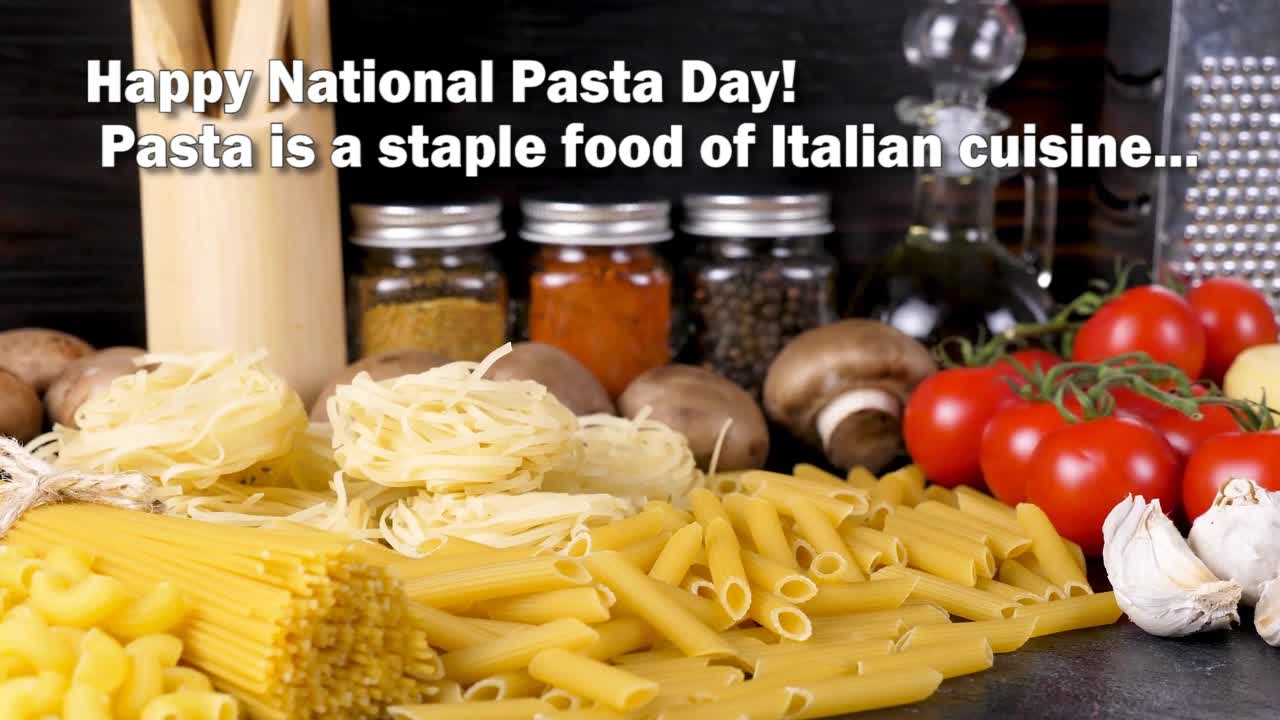 Celebrate National Pasta Day THE HEALTHY WAY