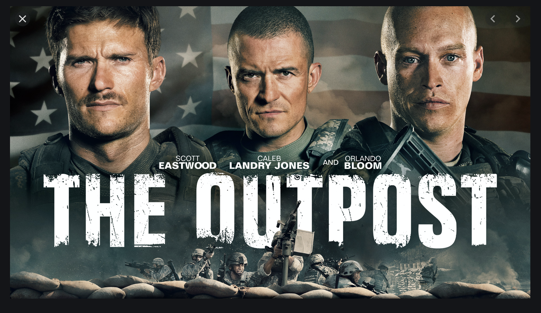 HustleTV.tv HustleTV DJ Hustle Hustle Harrowing War Drama The Outpost Now Streaming on Netflix