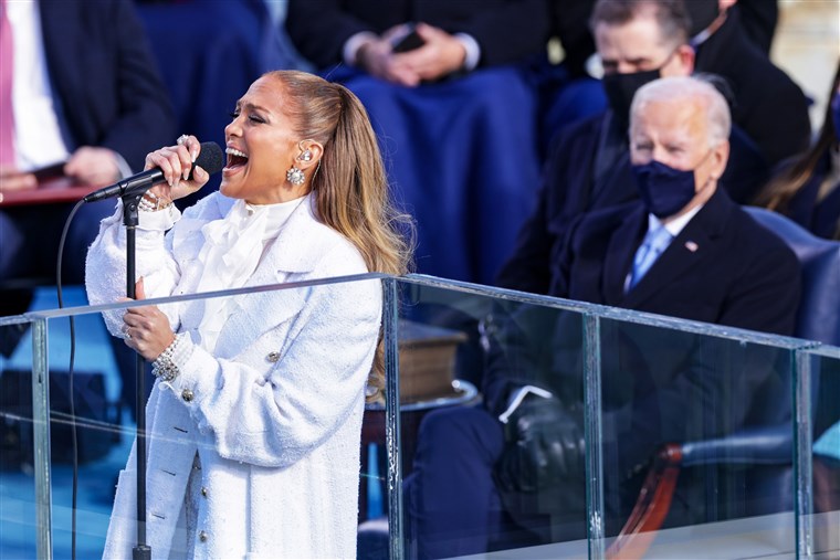 HustleTV.tv HustleTV DJ Hustle Jennifer Lopez Performs At President Biden’s Inauguration
