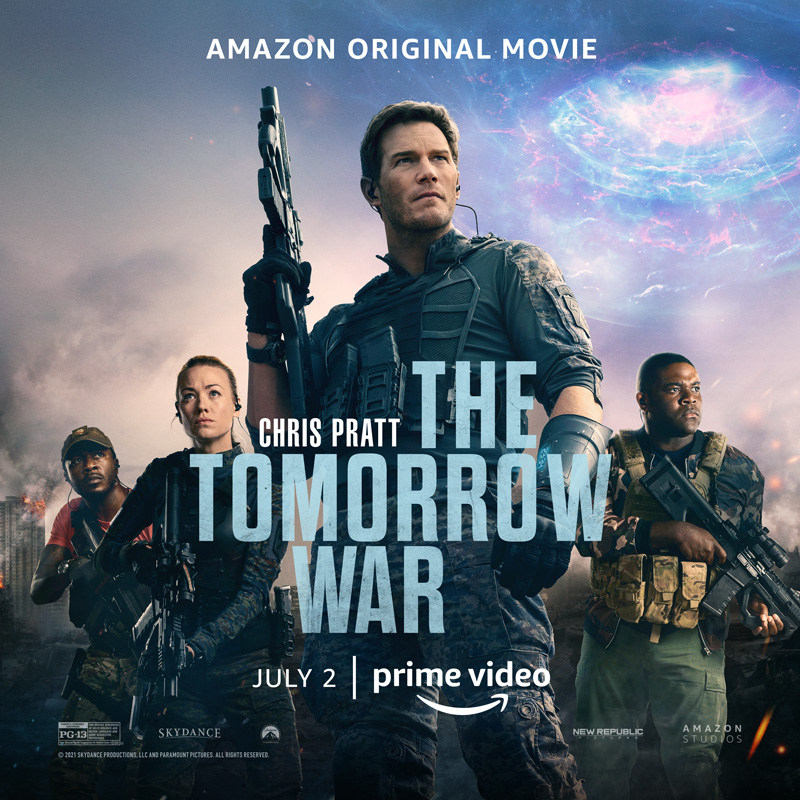 HustleTV.tv HustleTV DJ Hustle Chris Pratt’s The Tomorrow War Brings Cool Ideas Little Payoff on Amazon