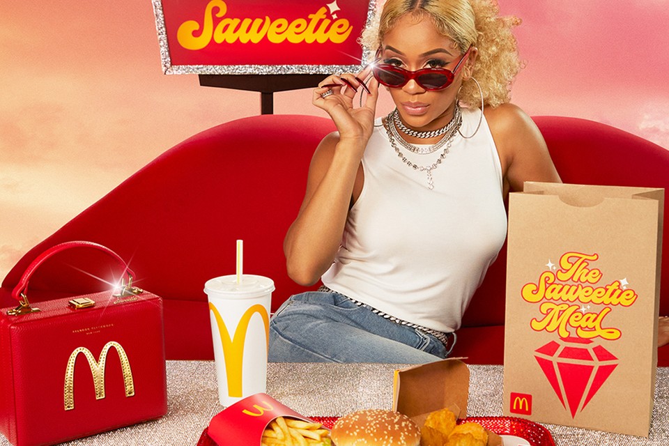 HustleTV.tv HustleTV Saweetie Teams Up with Mc Donalds for New Meal