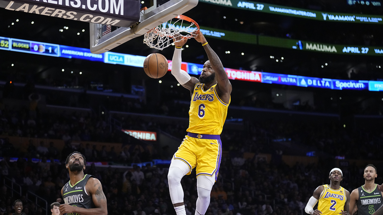HustleTV Lakers Advance to NBA Playoffs After Last Night's Win