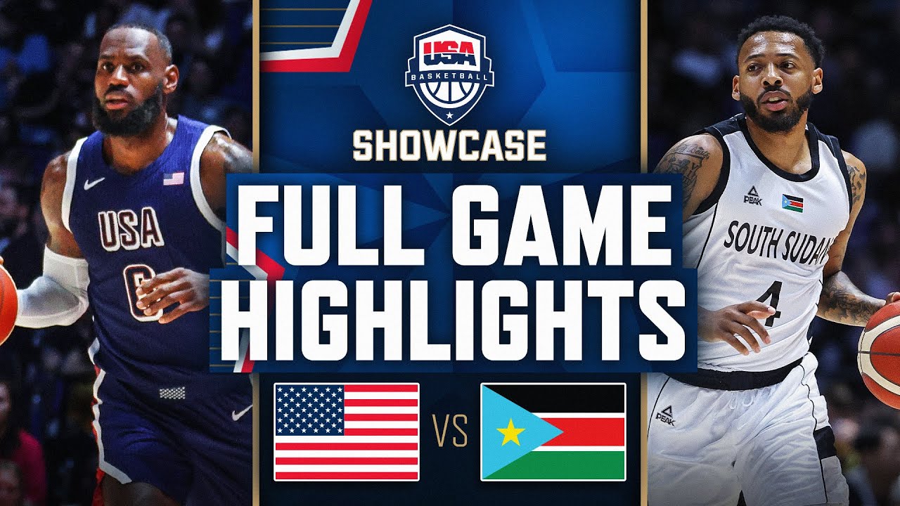 Team USA Survives Scare Edges South Sudan in Close Exhibition Win